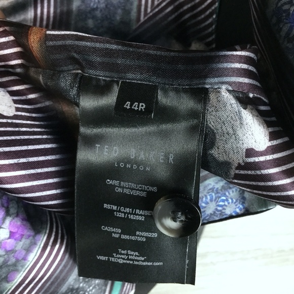 Ted Baker London Patterned Waistcoat - Picture 3 of 5